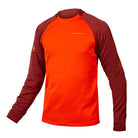 Endura SingleTrack Fietsshirt - Paprika