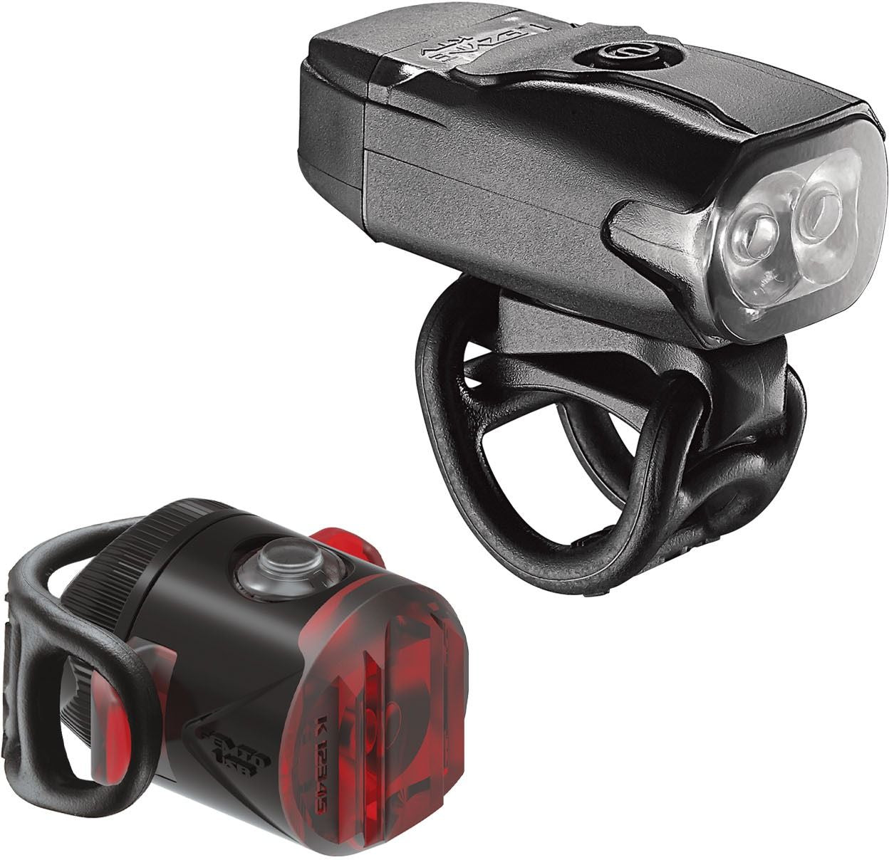 Lezyne KTV DRIVE / FEMTO USB voor- en achterlicht 200 lumens