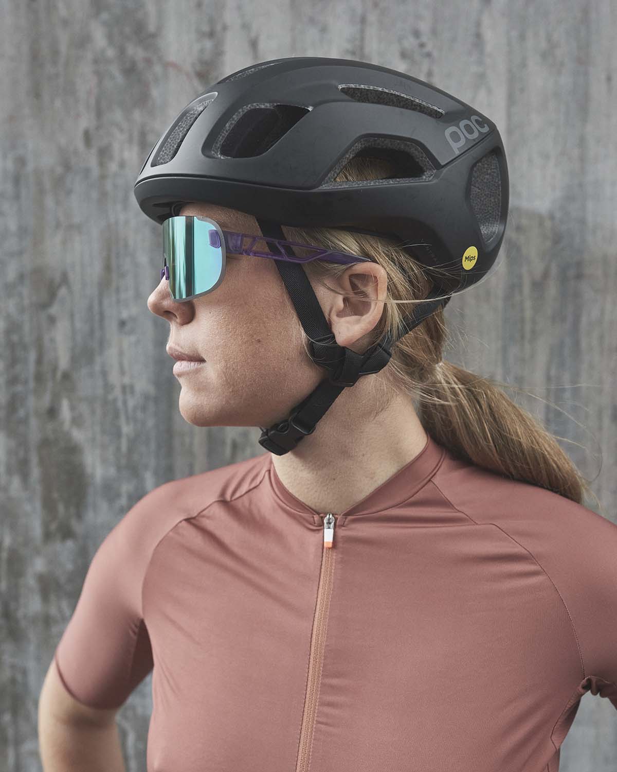 Poc Elicit Bril Clarity Define/Violet Mirror Lens - Sapphire Purple Translucent