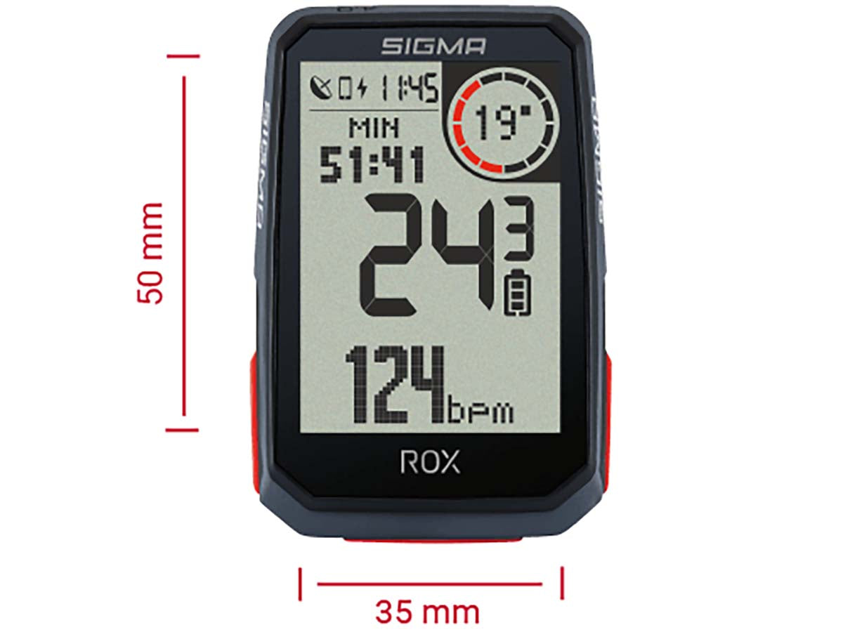 Sigma Rox 4.0 Fietscomputer Wit