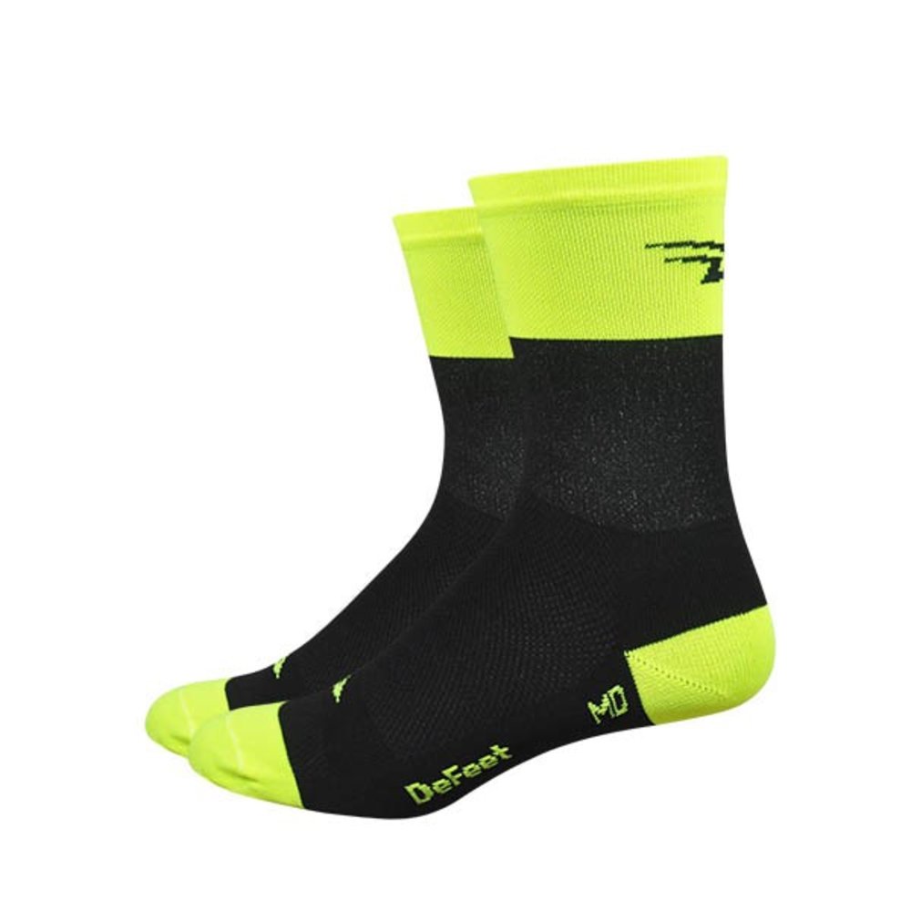 Defeet aireator high top fietssokken Flash
