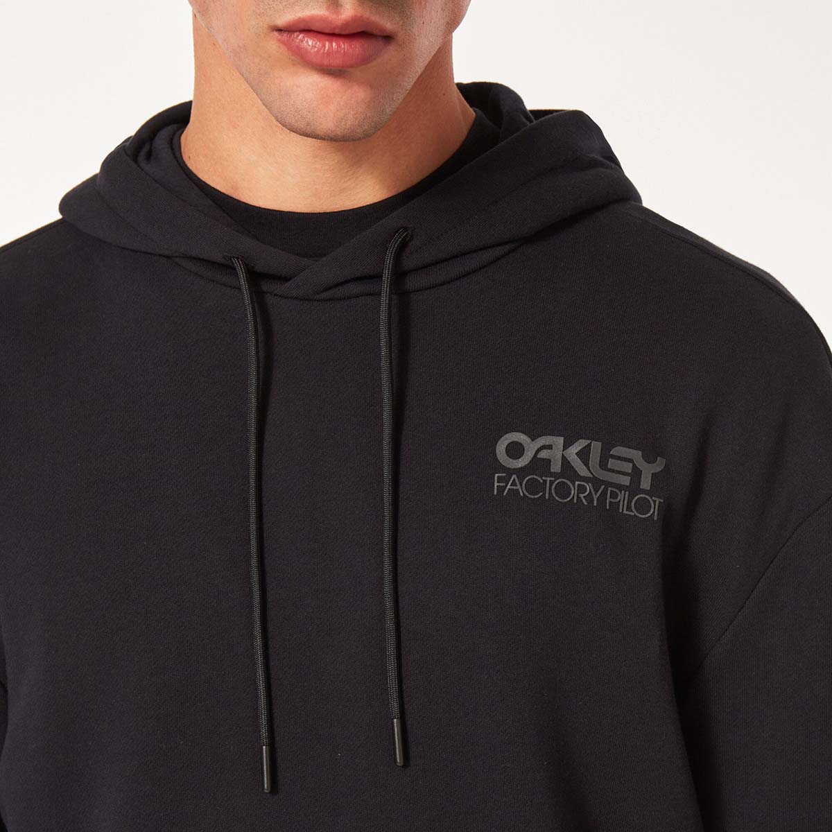 Oakley Freeride Fleece Hoodie - Tonal Black