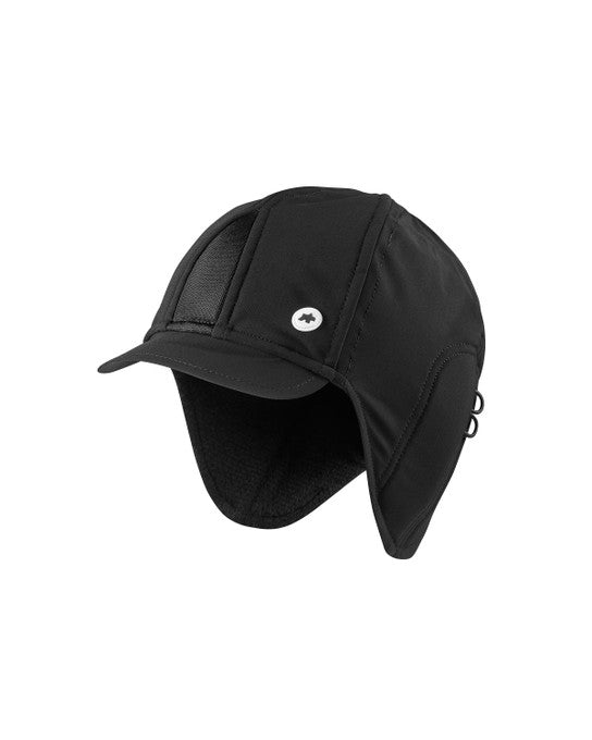 Assos fuguhelm muts blackseries zwart