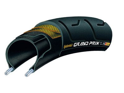 Continental grand prix race vouwband 700x25c zwart