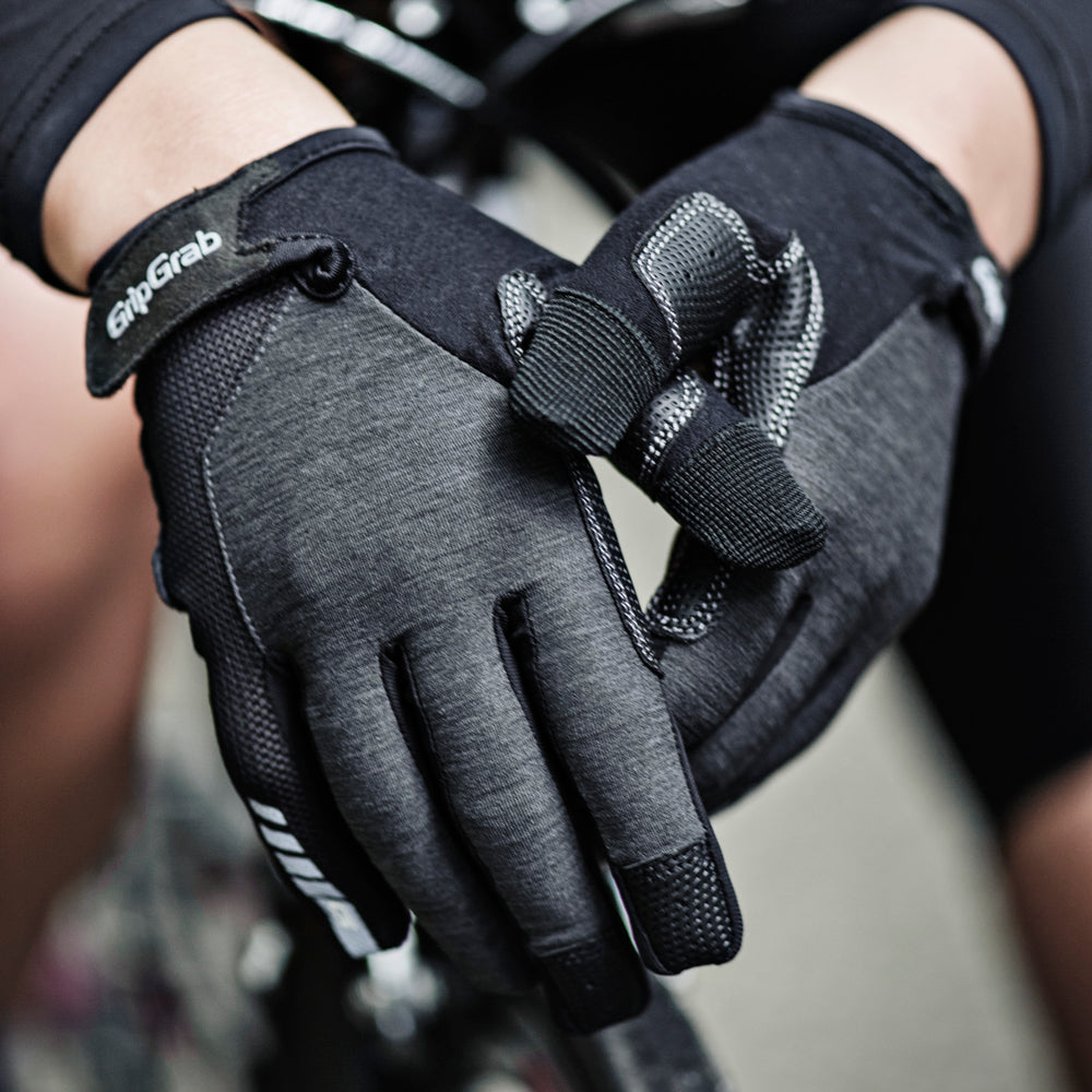 GripGrab Progel Full Finger Lady Glove Grey