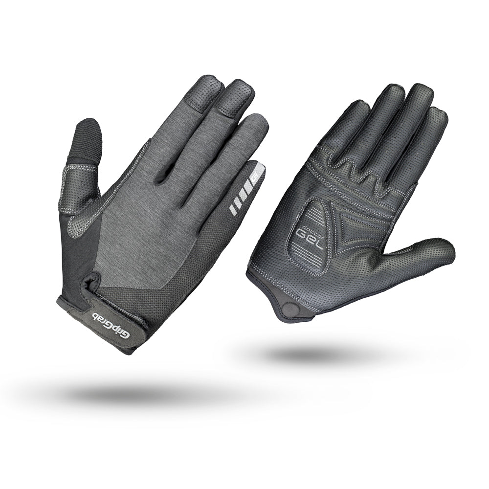 GripGrab Progel Full Finger Lady Glove Grey
