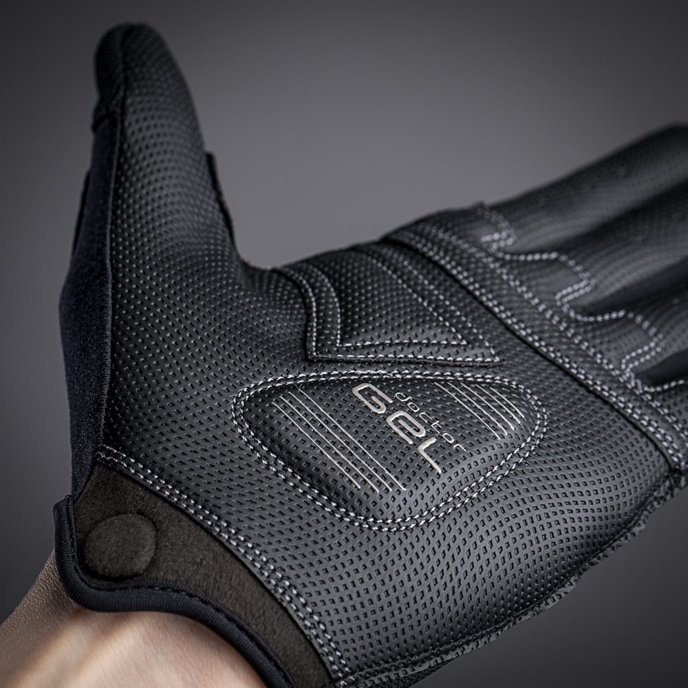 GripGrab Progel Full Finger Lady Glove Grey