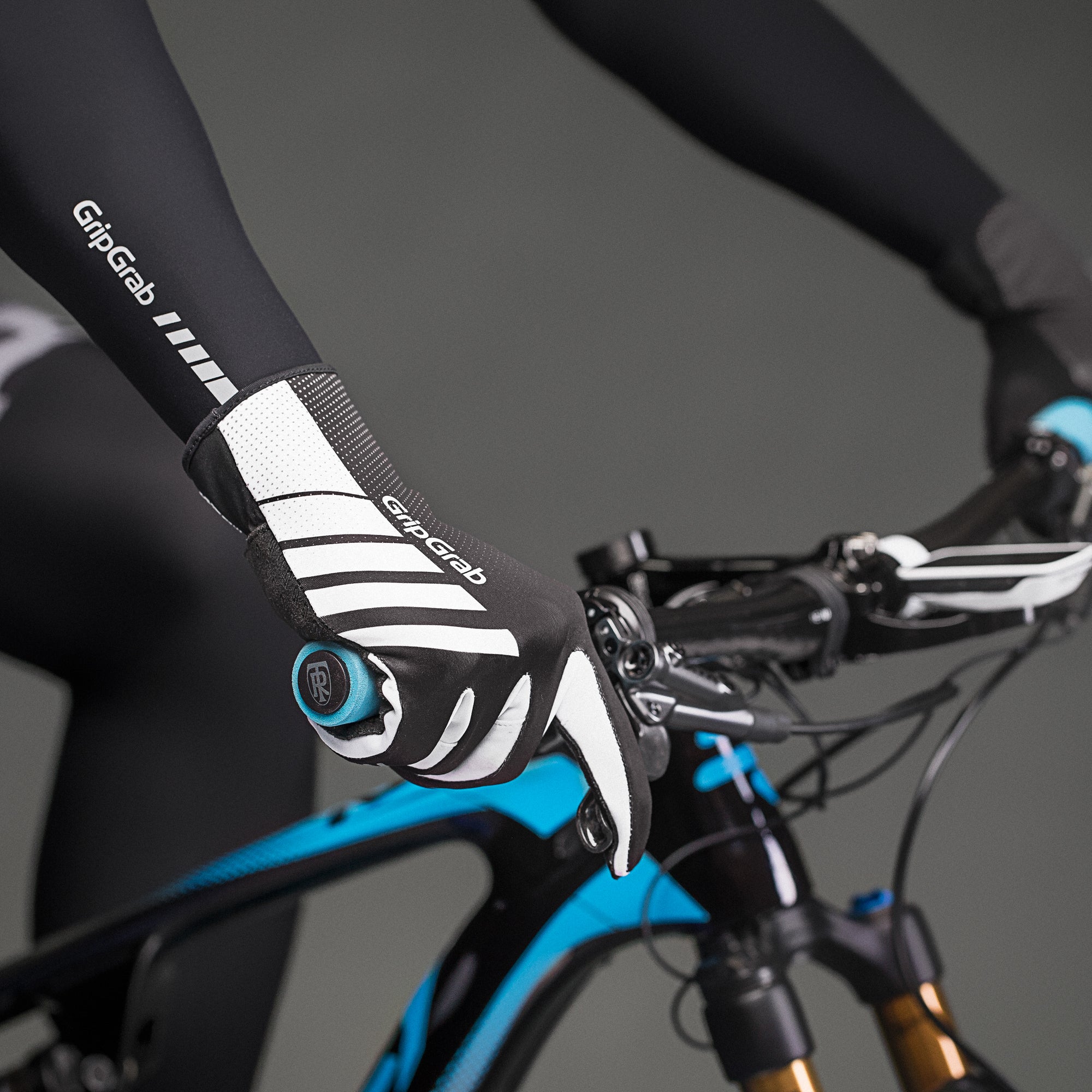 Gripgrab raptor fietshandschoen zwart wit