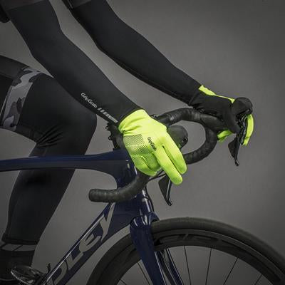 GripGrab ride hi-vis windproof fietshandschoen fluo geel