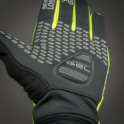 GripGrab ride hi-vis windproof fietshandschoen fluo geel