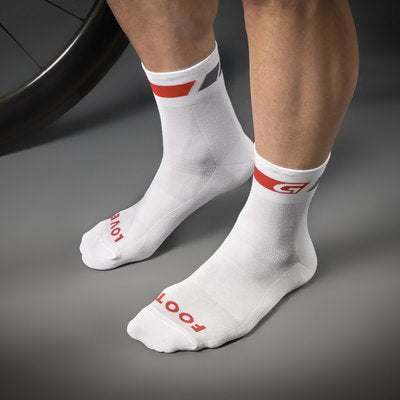 GripGrab Cycling Sock Regular-Cut White (3-Pack)