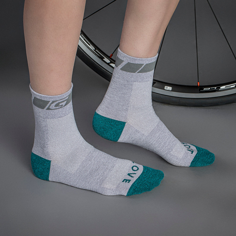 GripGrab Cycling Lady Sock Regular-Cut Grey