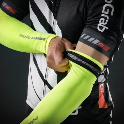 GripGrab Arm Warmer Hi-Vis '16