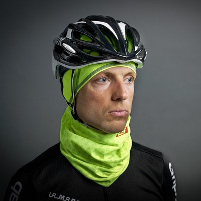 GripGrab Skull Cap Hi-Vis Yellow Fluo