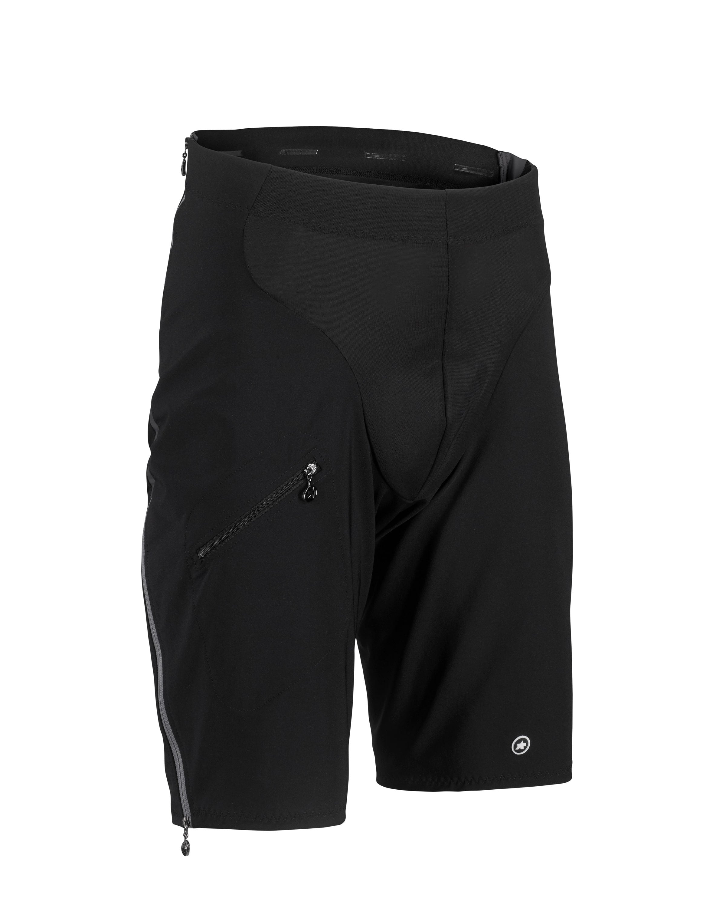 Assos h.rally cargo korte fietsbroek torpedo grijs