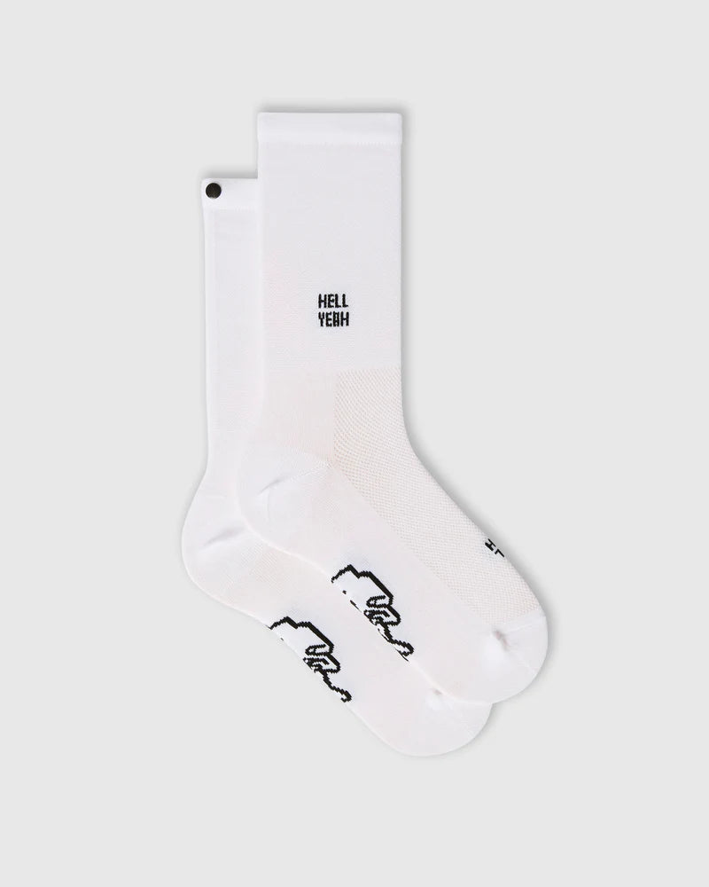 Fingerscrossed Sokken Classic Iconic Hell Yeah White