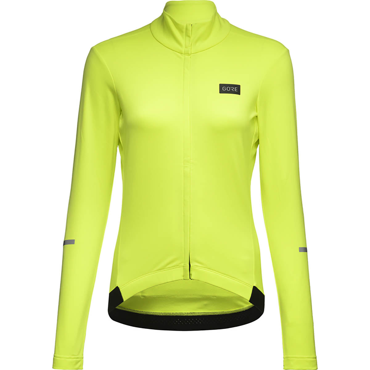 Gore Wear Progress Thermo Jersey Womens - Neon Yellow