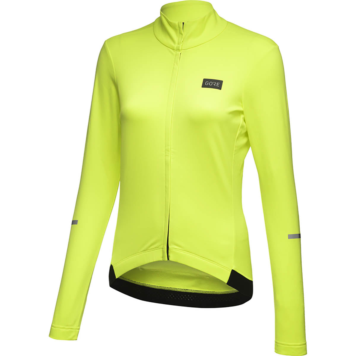 Gore Wear Progress Thermo Jersey Womens - Neon Yellow