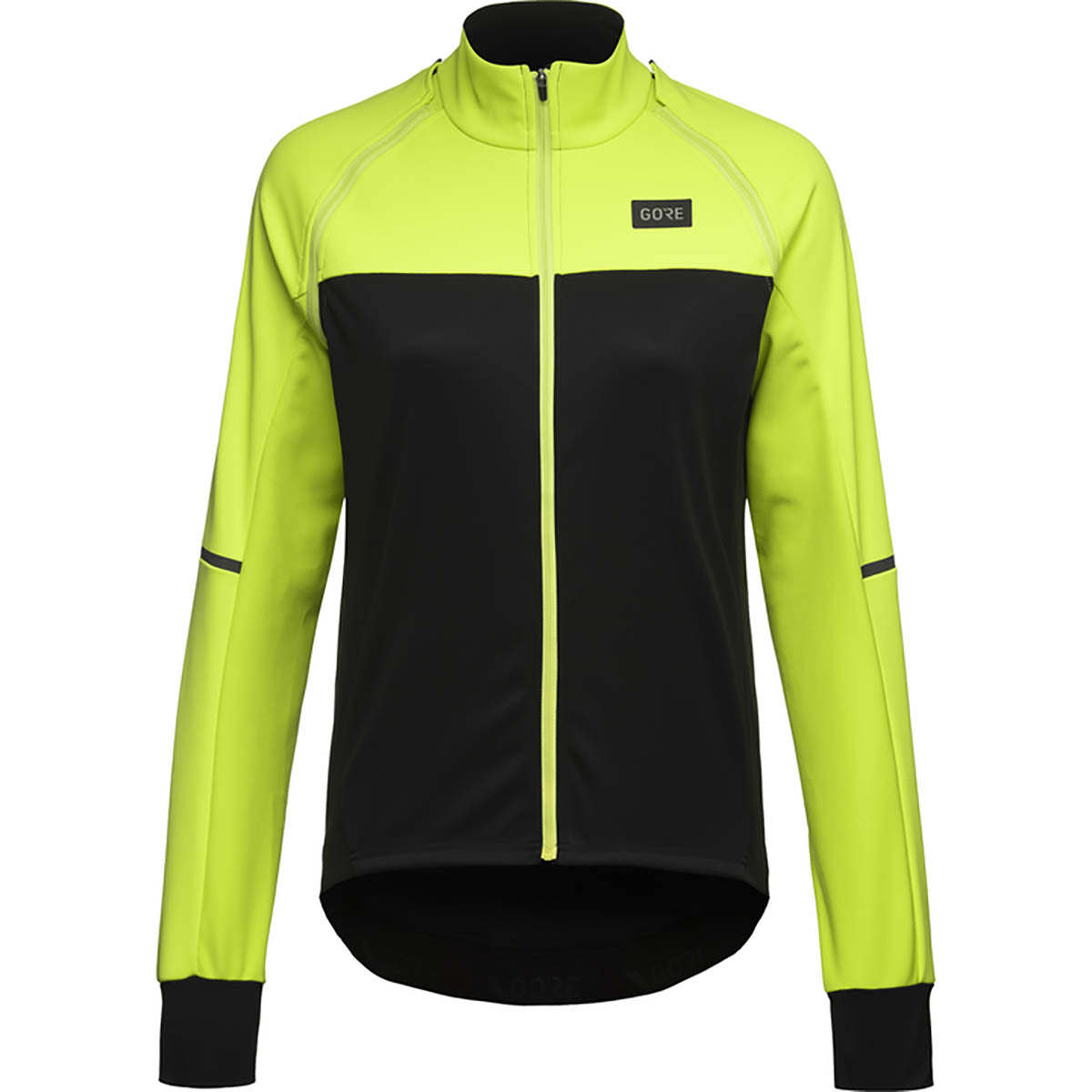 Gore Wear Phantom Jacket Womens - Black/Neon Yellow