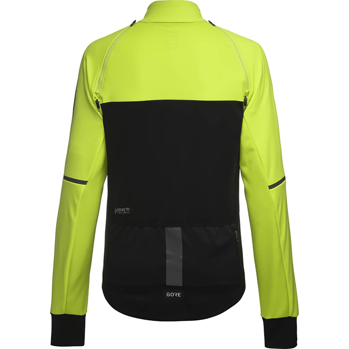 Gore Wear Phantom Jacket Womens - Black/Neon Yellow