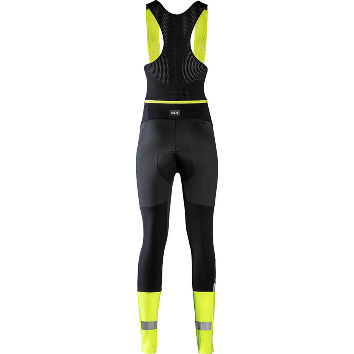 Gore Wear Ability Thermo Bib Tights+ Womens - Black/Neon Yellow