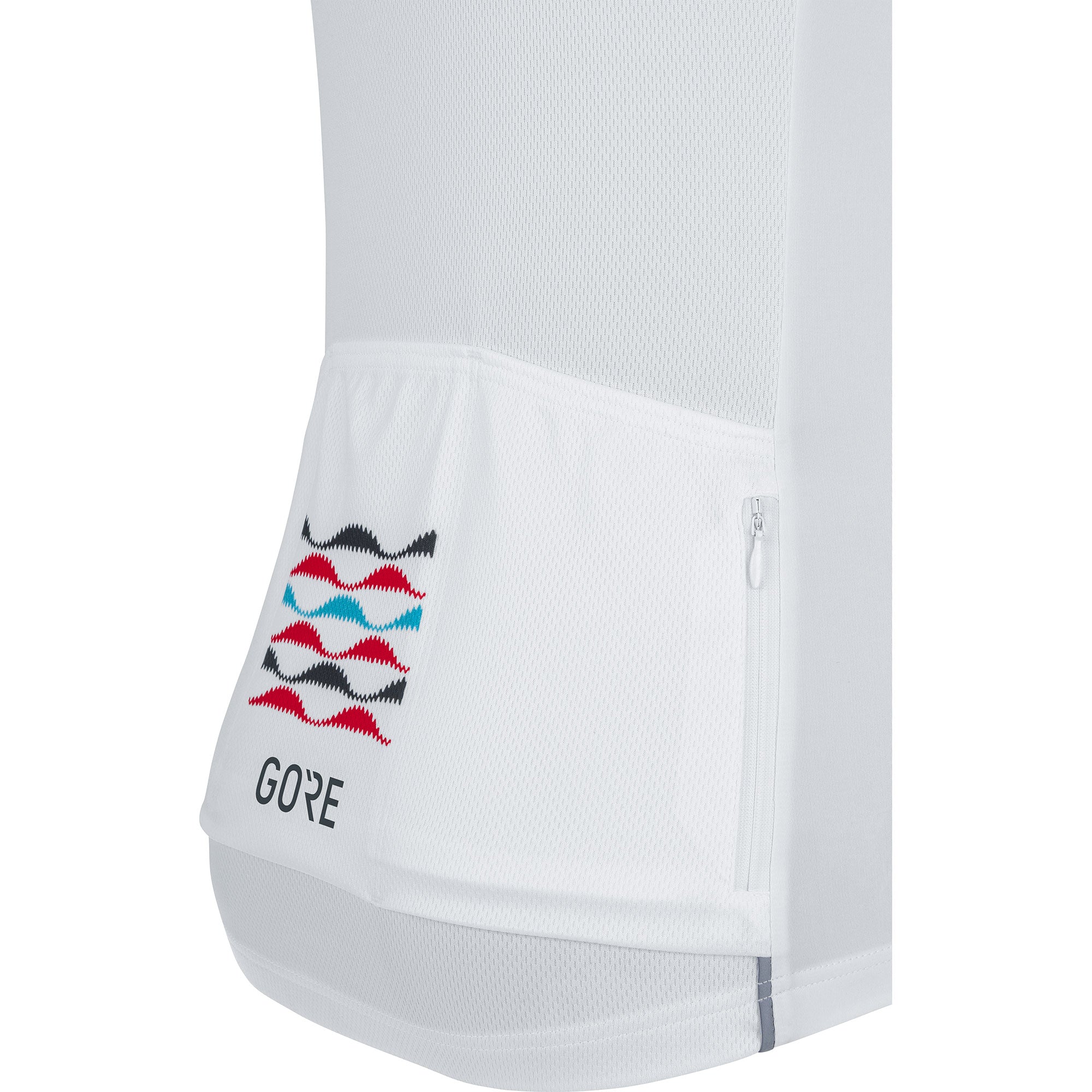 Gore Wear Skyline Jersey Womens - White/Scuba Blue