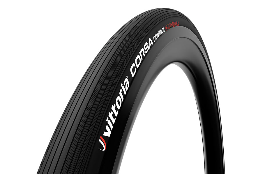 Vittoria Corsa Control race vouwband 700x28C Zwart Zwart