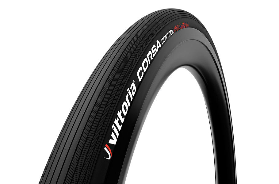 Vittoria Corsa Control race vouwband 700x30C Zwart Zwart
