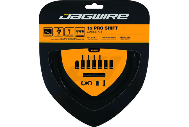 Jagwire pro shift kabelset zwart