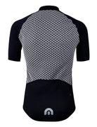 Megmeister Jersey Houndstooth Black