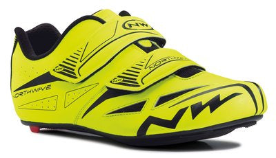 NORTHWAVE Jet Evo Race Fietsschoen Yellow Fluo