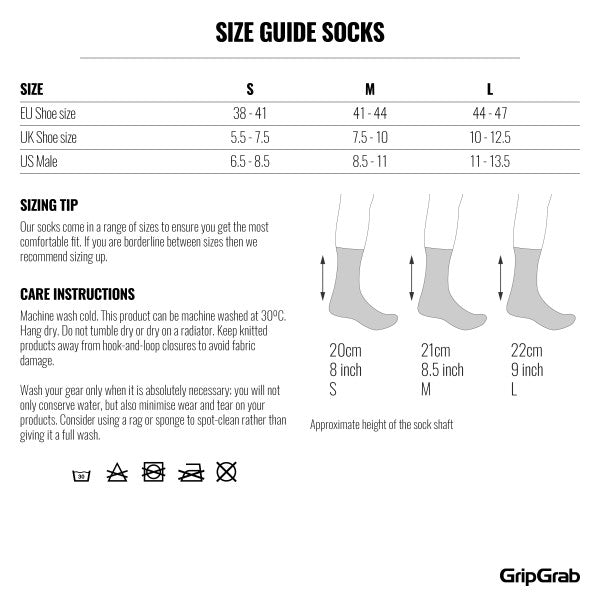 GripGrab FastStream Aero Fietssokken Wit
