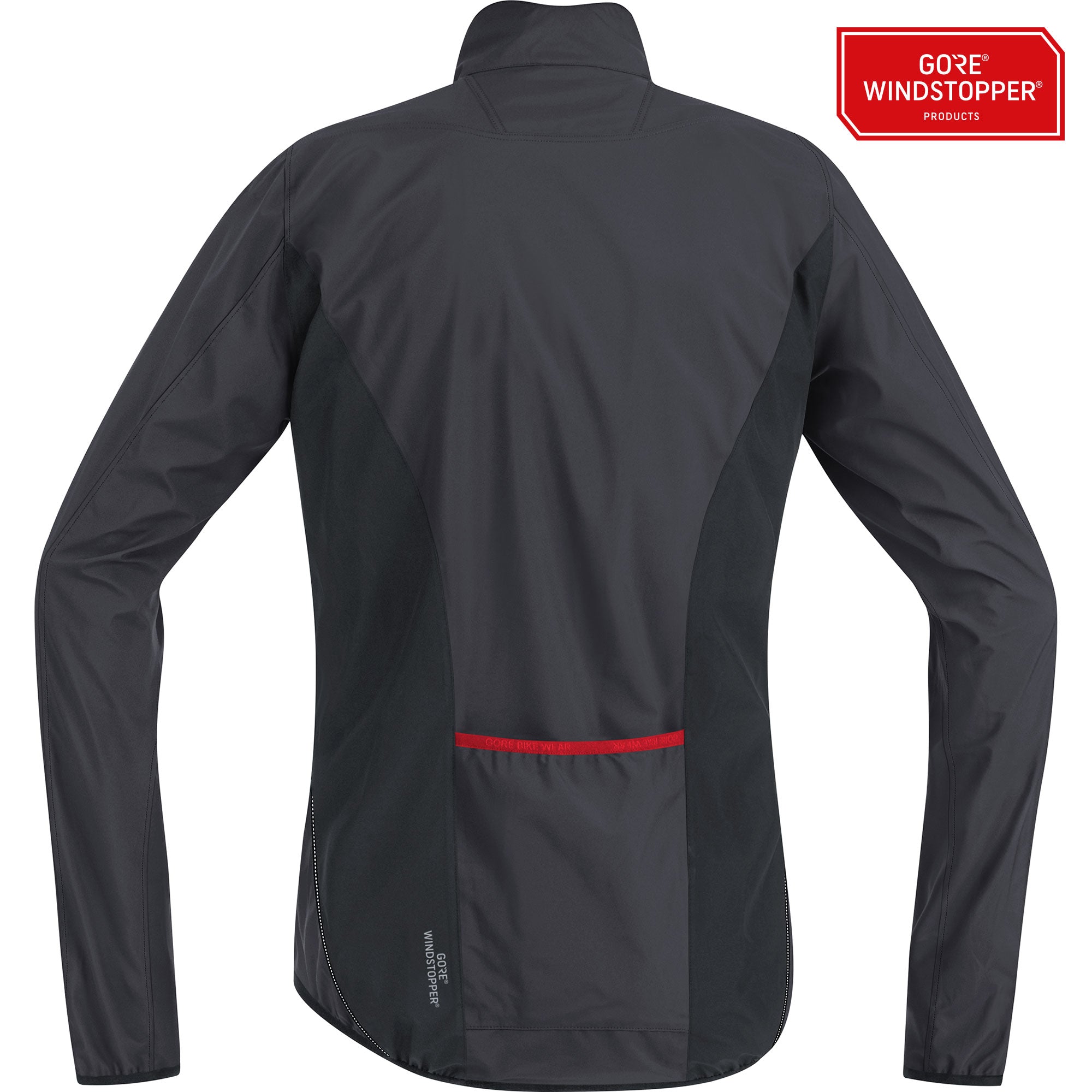 Gore bike wear E windstopper soft shell fietsjack bruin zwart