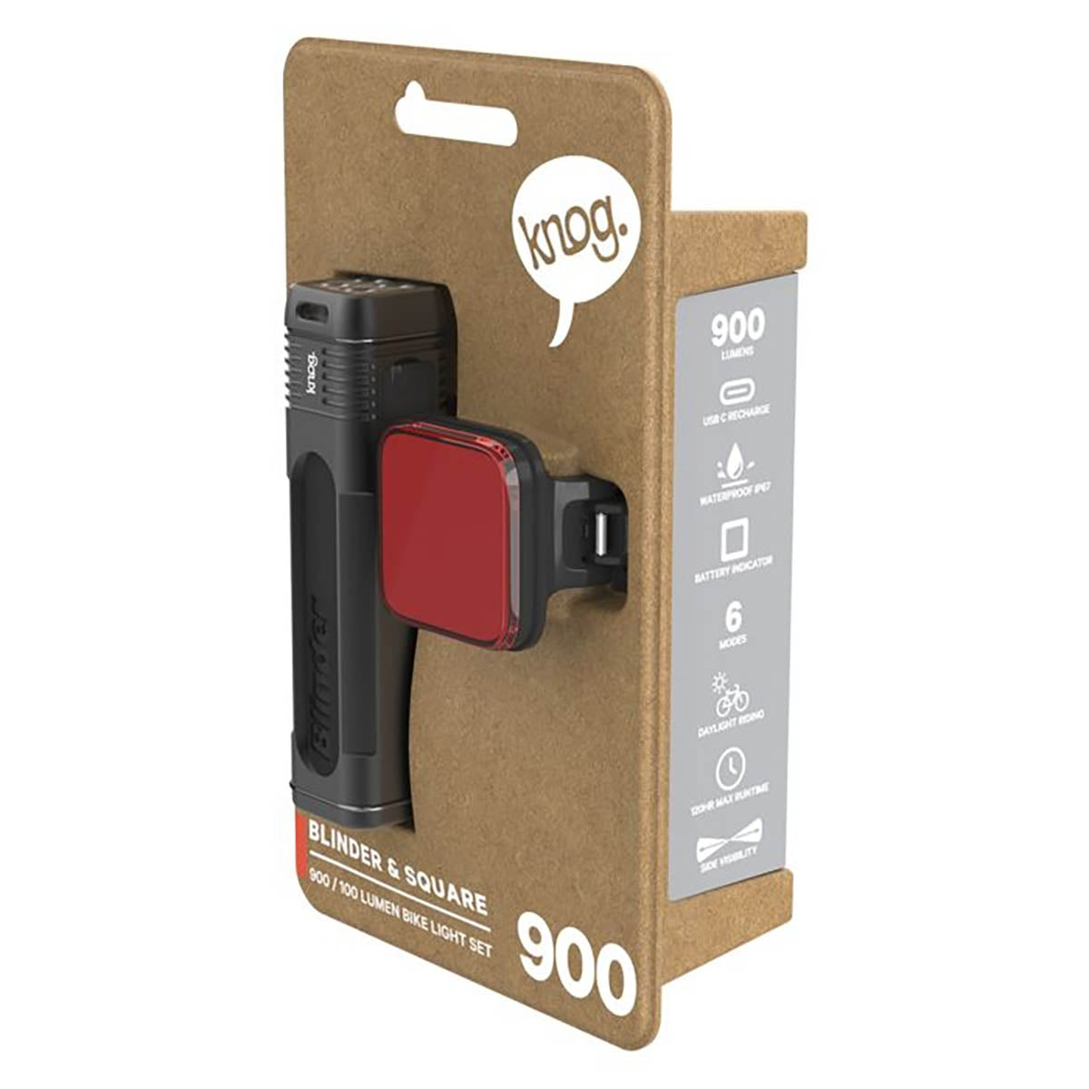 Knog Blinder Pro 900 / Blinder Rear - Square