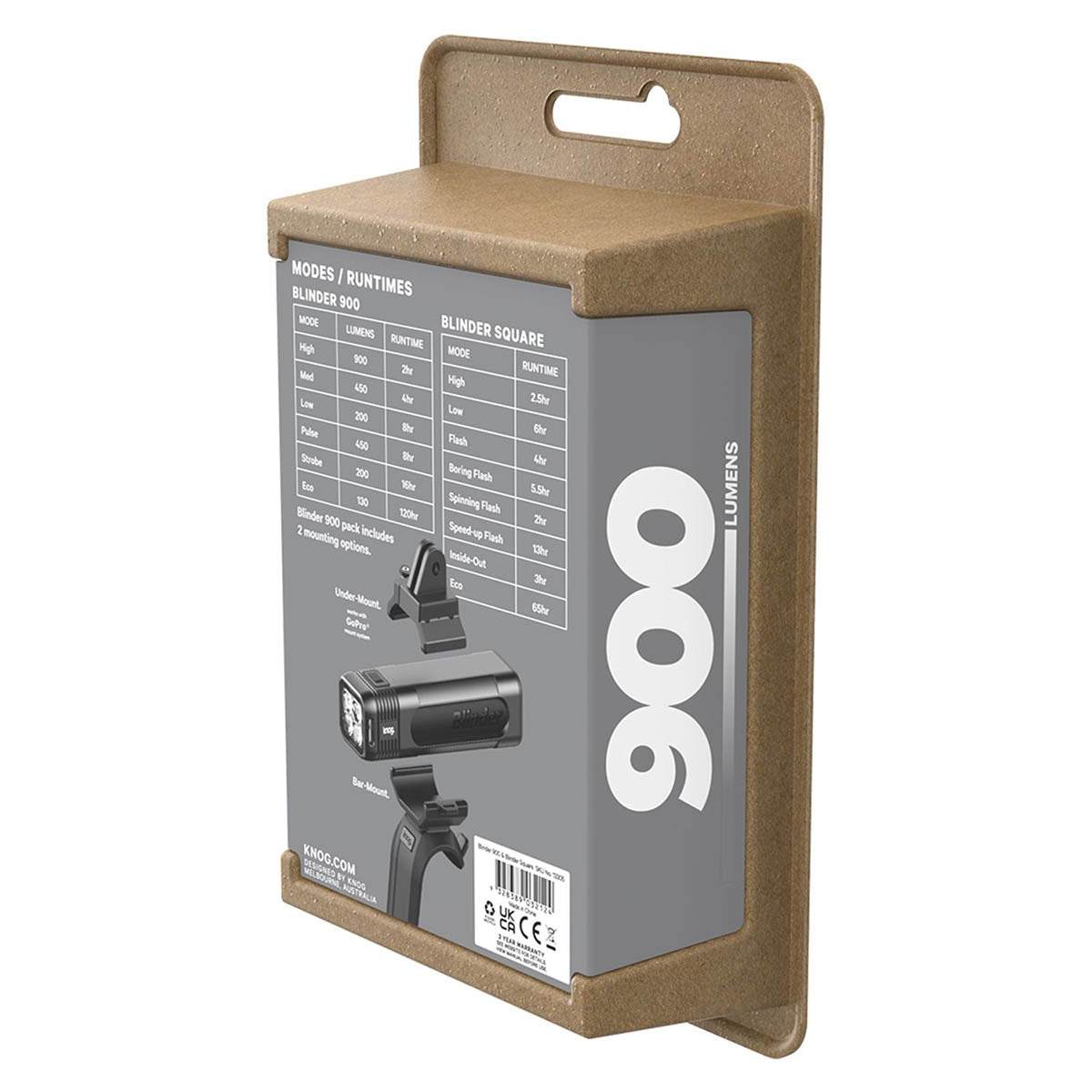 Knog Blinder Pro 900 / Blinder Rear - Square