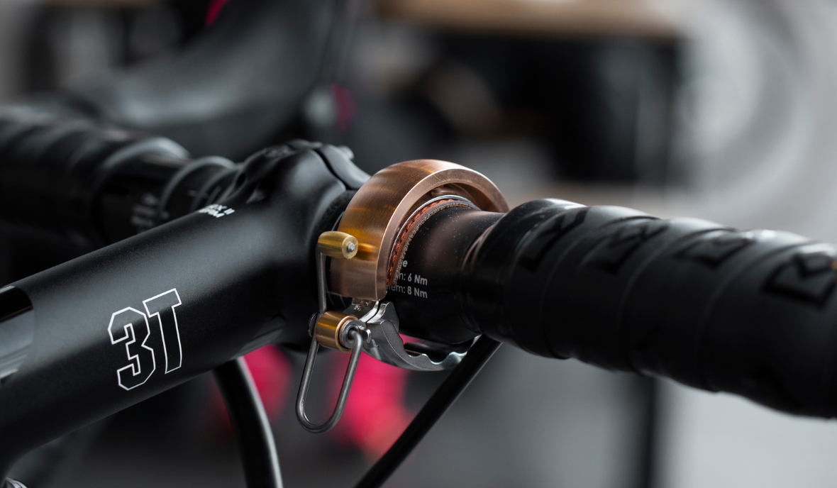 Knog Oi luxe large fietsbel goud