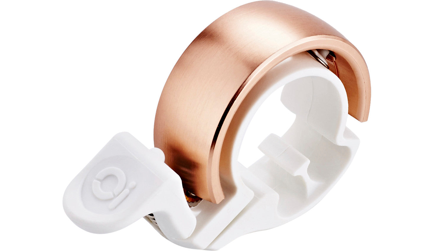 Knog Oi small bike bell limited edition white brass