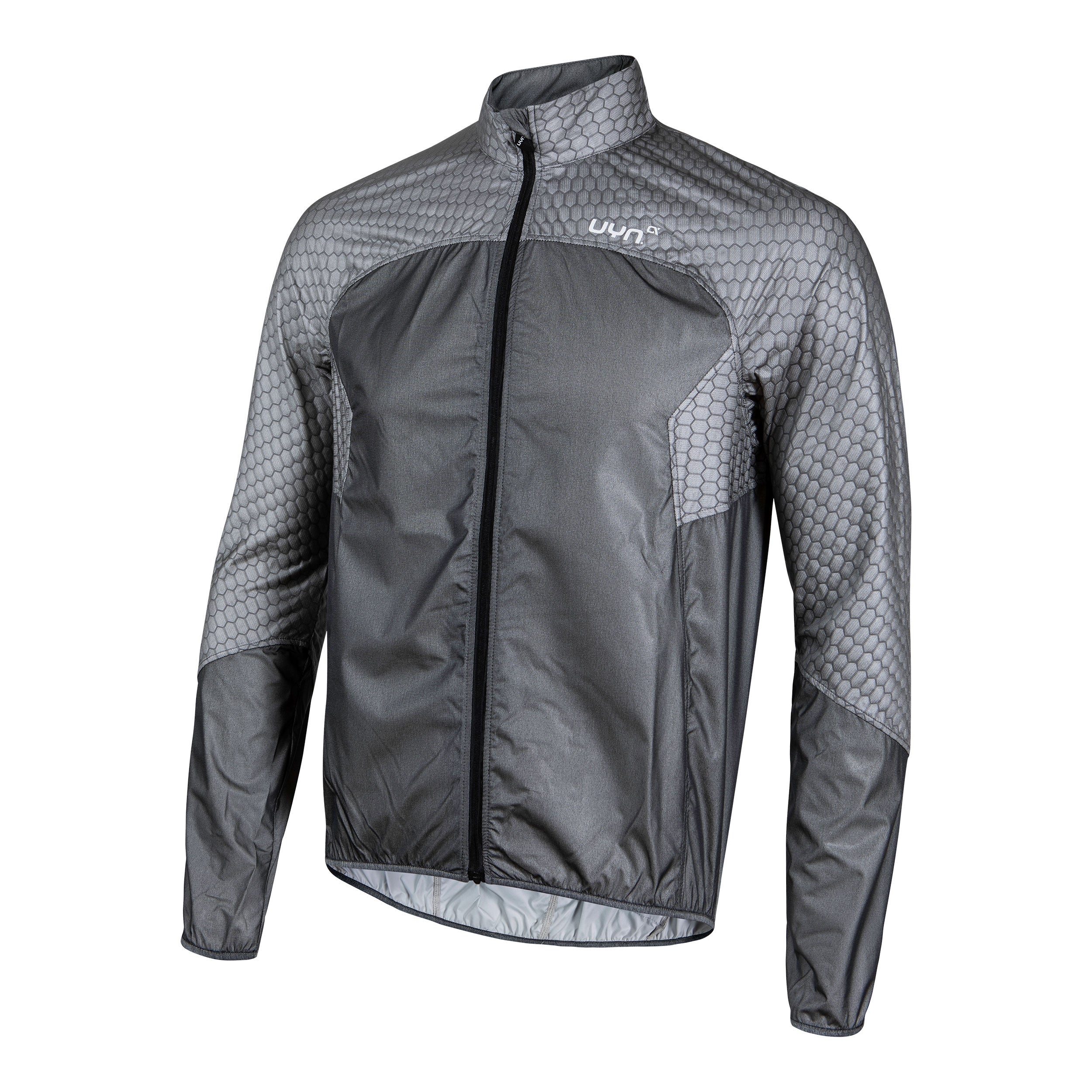 Uyn biking alpha windjack zwart melange