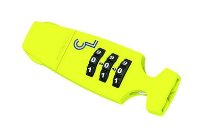 LAZER Cappuccino Lock Flash Yellow