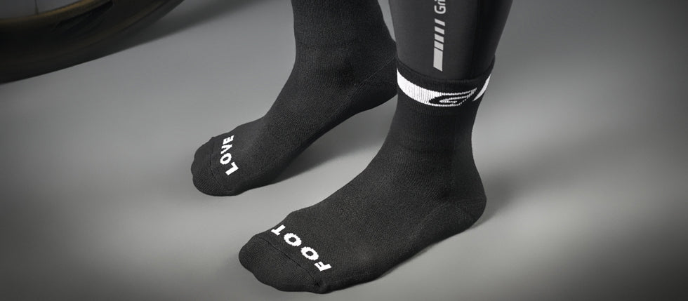 GripGrab Cycling Sock Spring Fall Black
