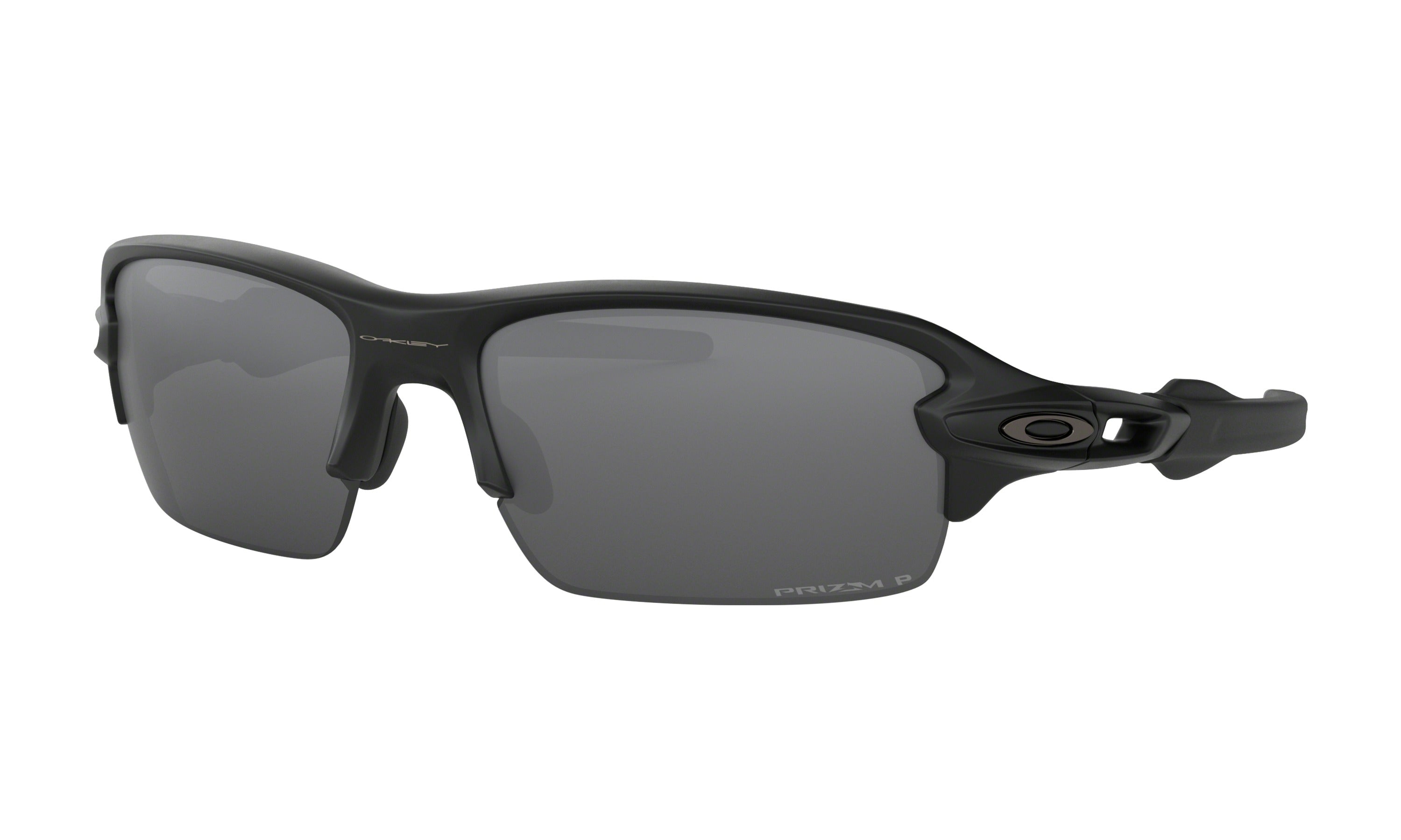 Oakley flak xs fietsbril mat zwart - prizm black polarized lens