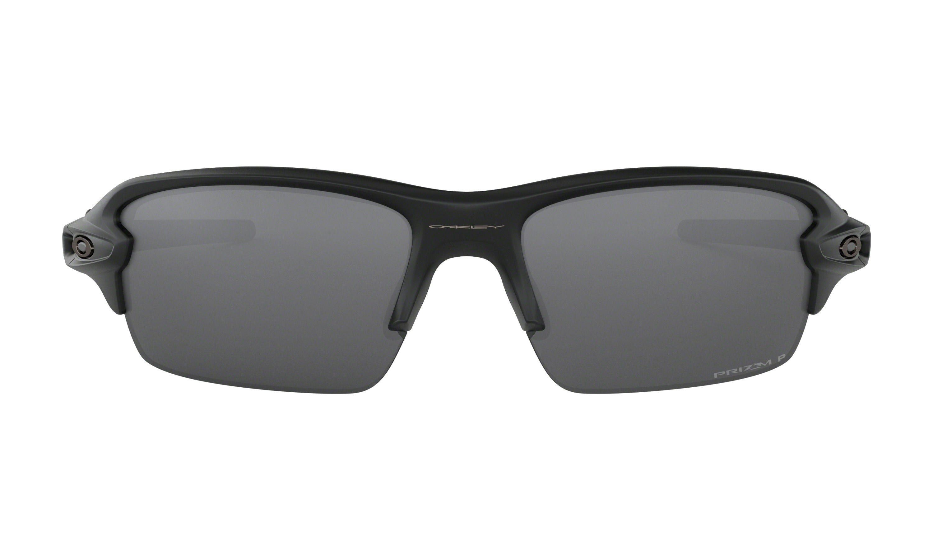Oakley flak xs fietsbril mat zwart - prizm black polarized lens