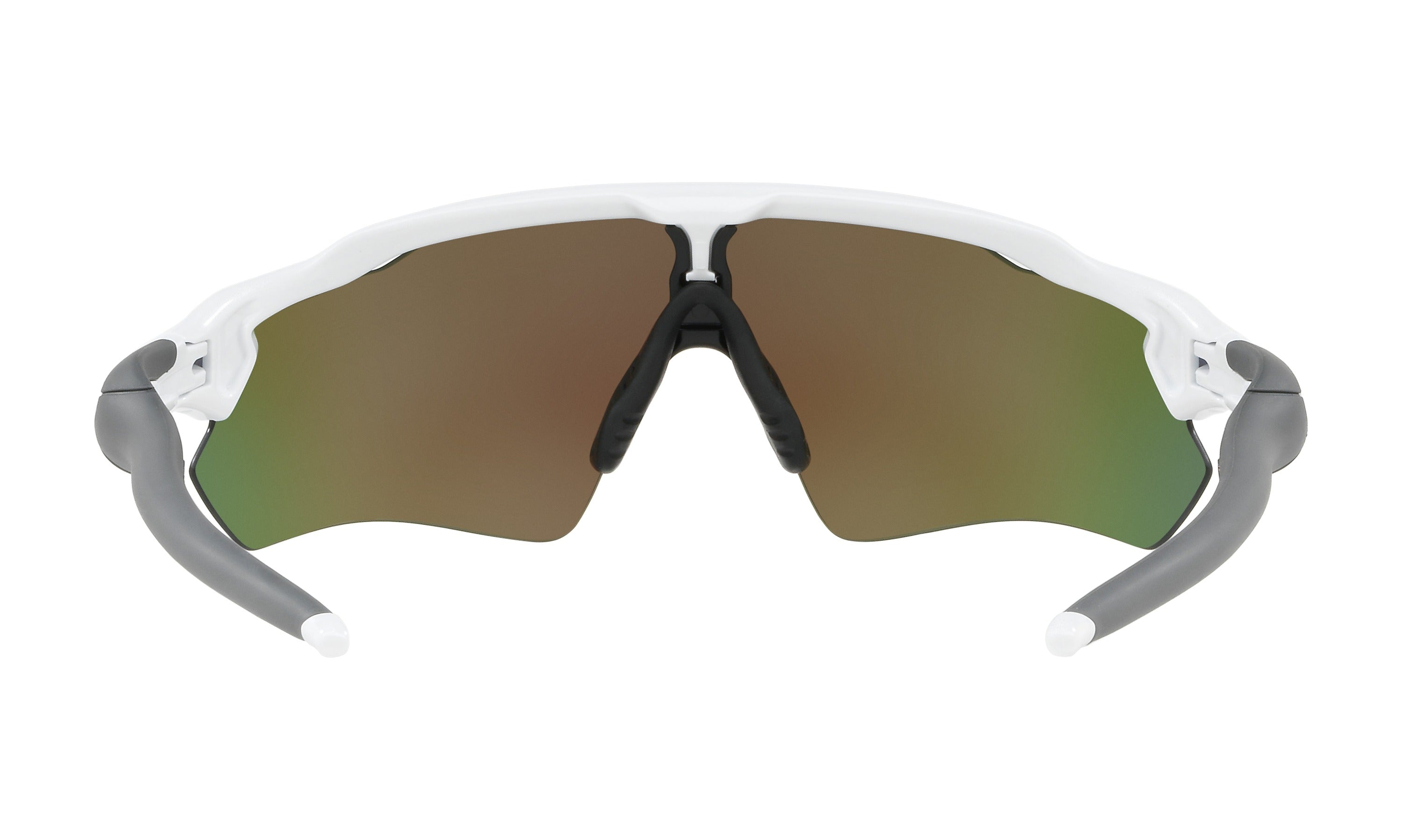 Oakley radar ev fietsbril polished wit - prizm sapphire lens