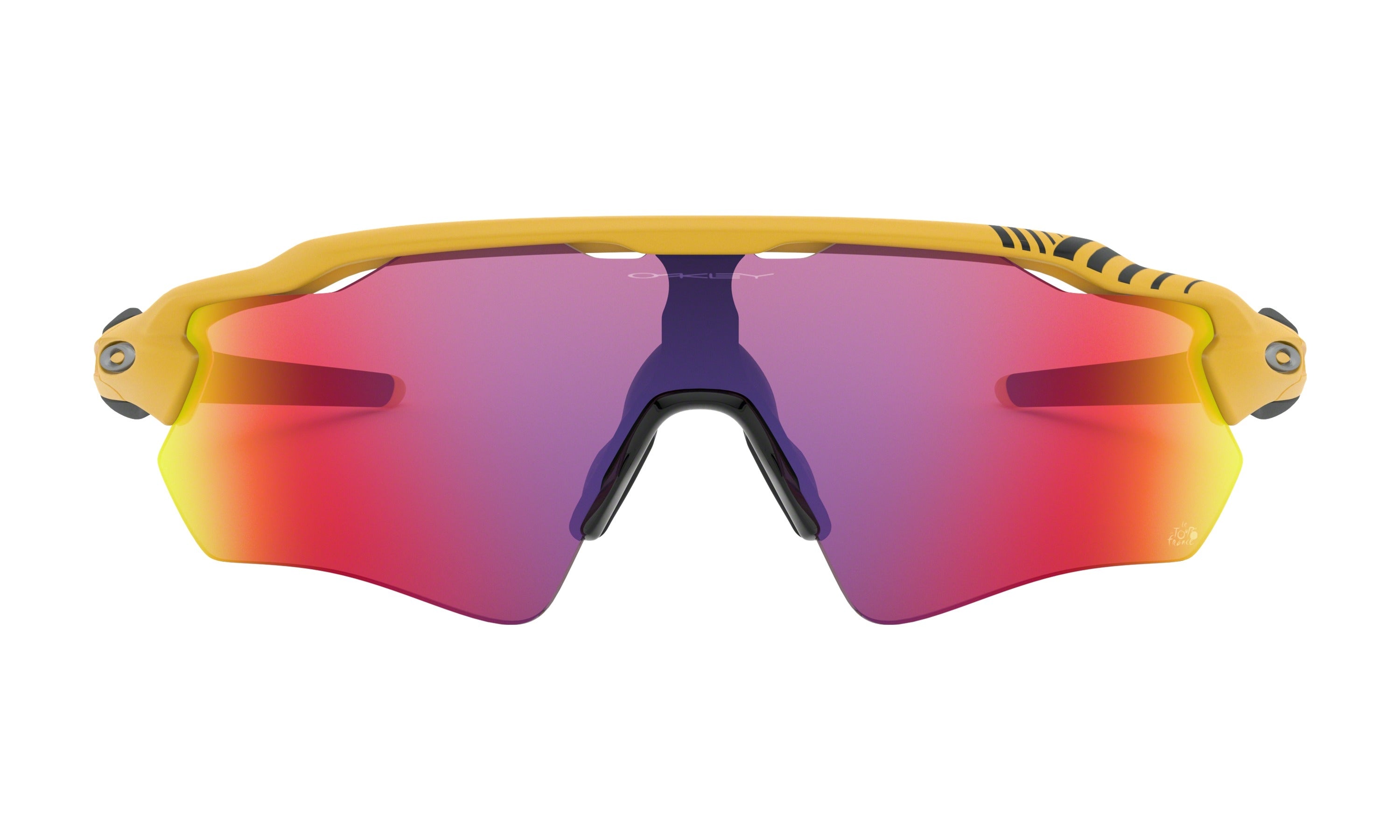 Oakley radar ev path fietsbril Tour de France mat geel - prizm road lens