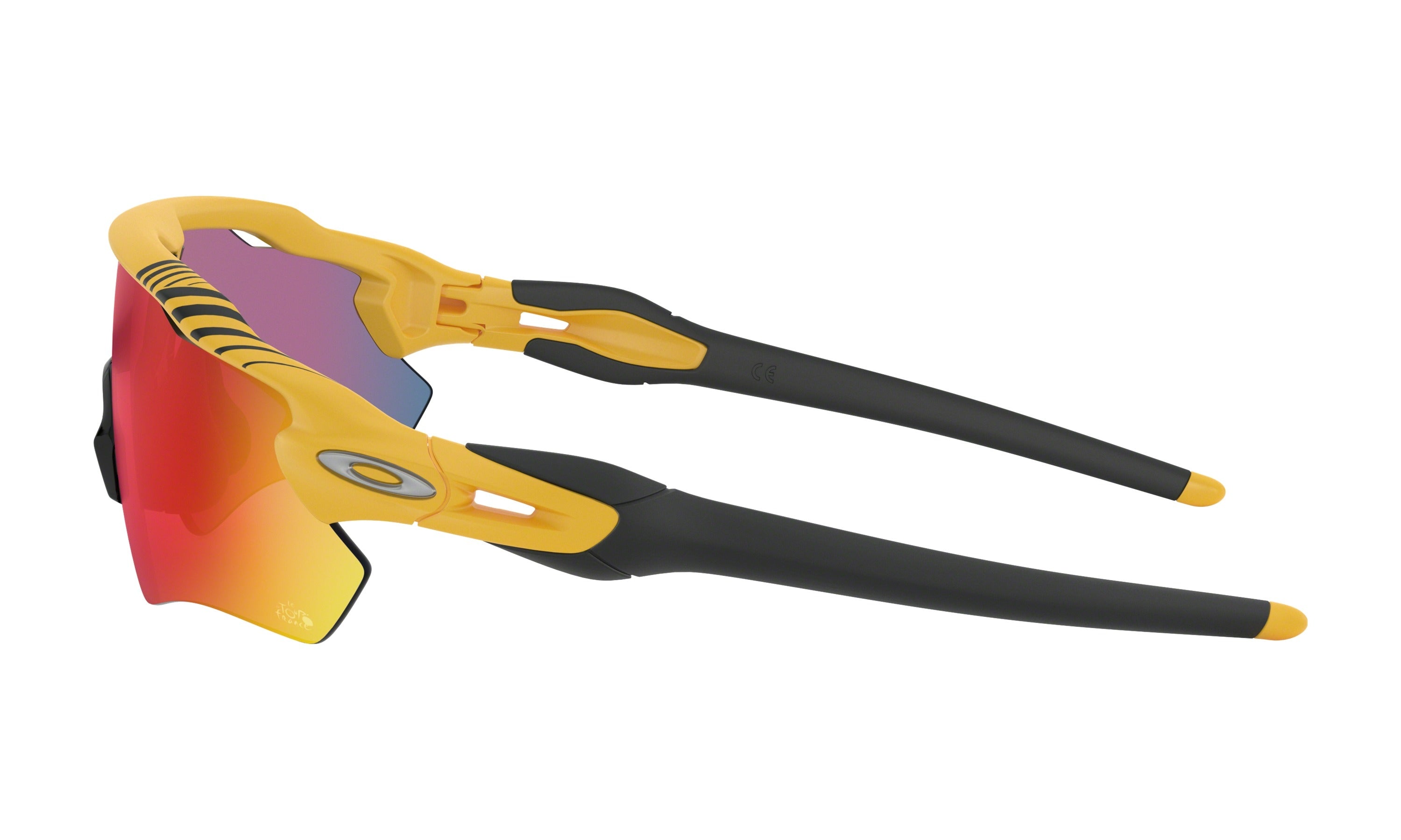 Oakley radar ev path fietsbril Tour de France mat geel - prizm road lens