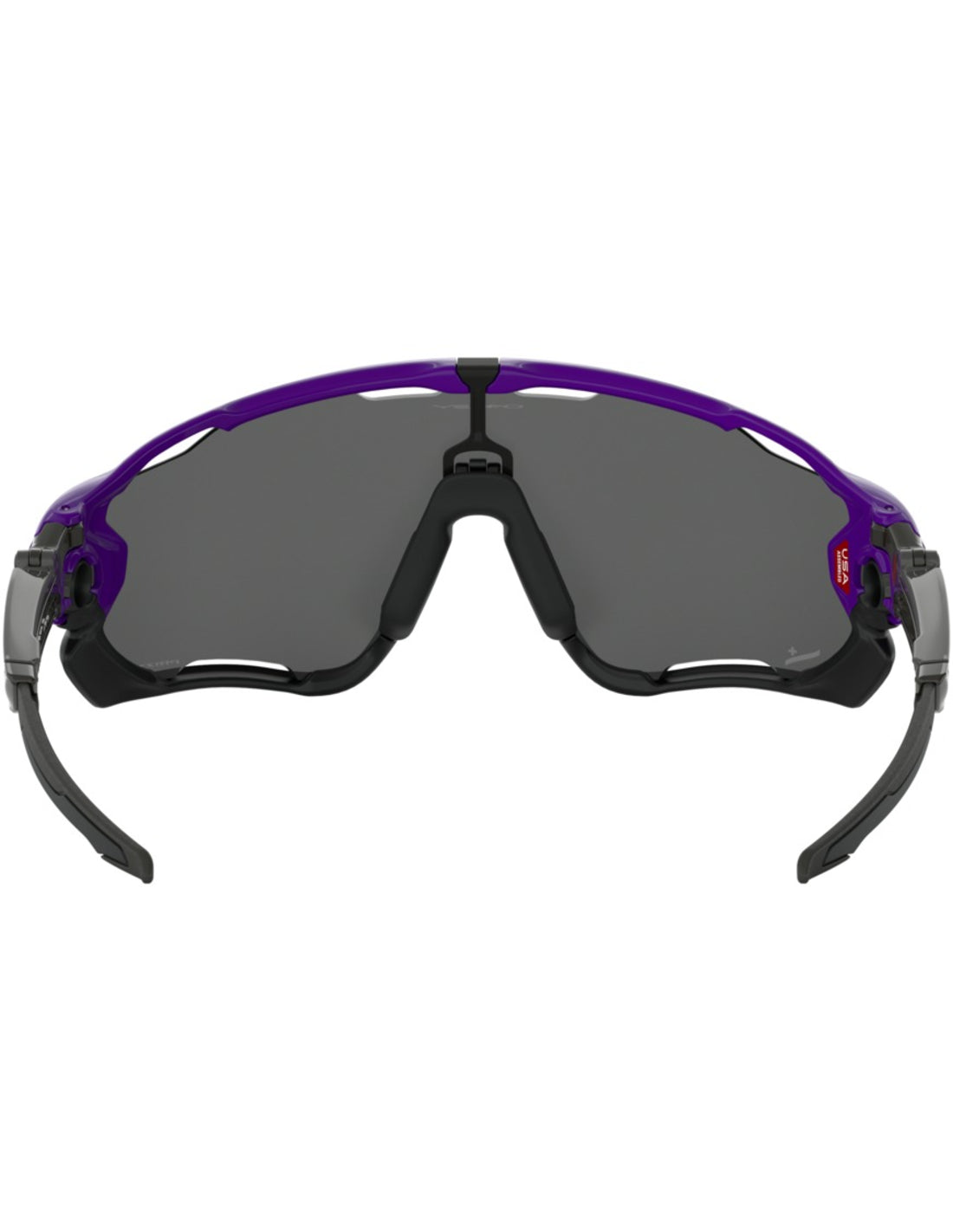 Oakley jawbreaker fietsbril electric paars - prizm black lens