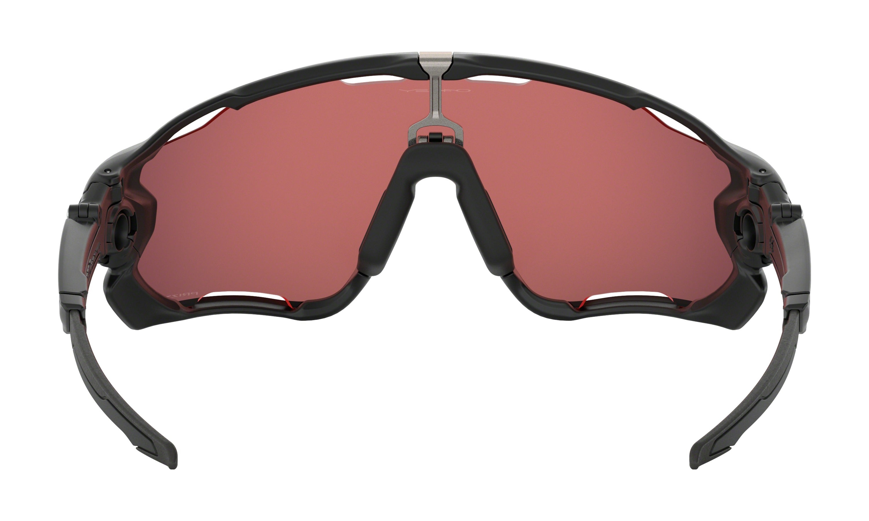 Oakley jawbreaker fietsbril mat zwart - prizm trail torch lens