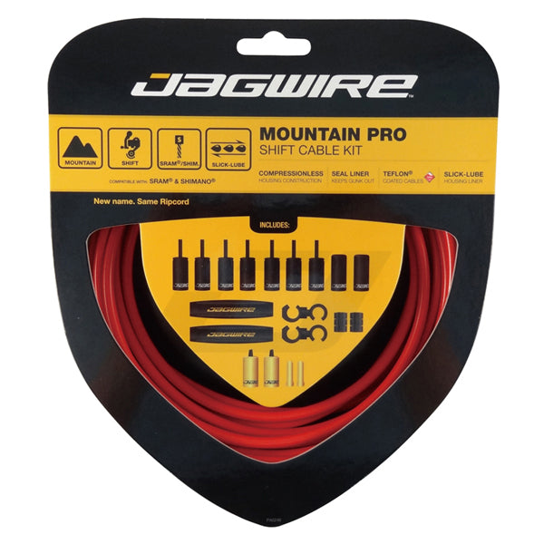 JAGWIRE Mountain Pro Shift Kit Red