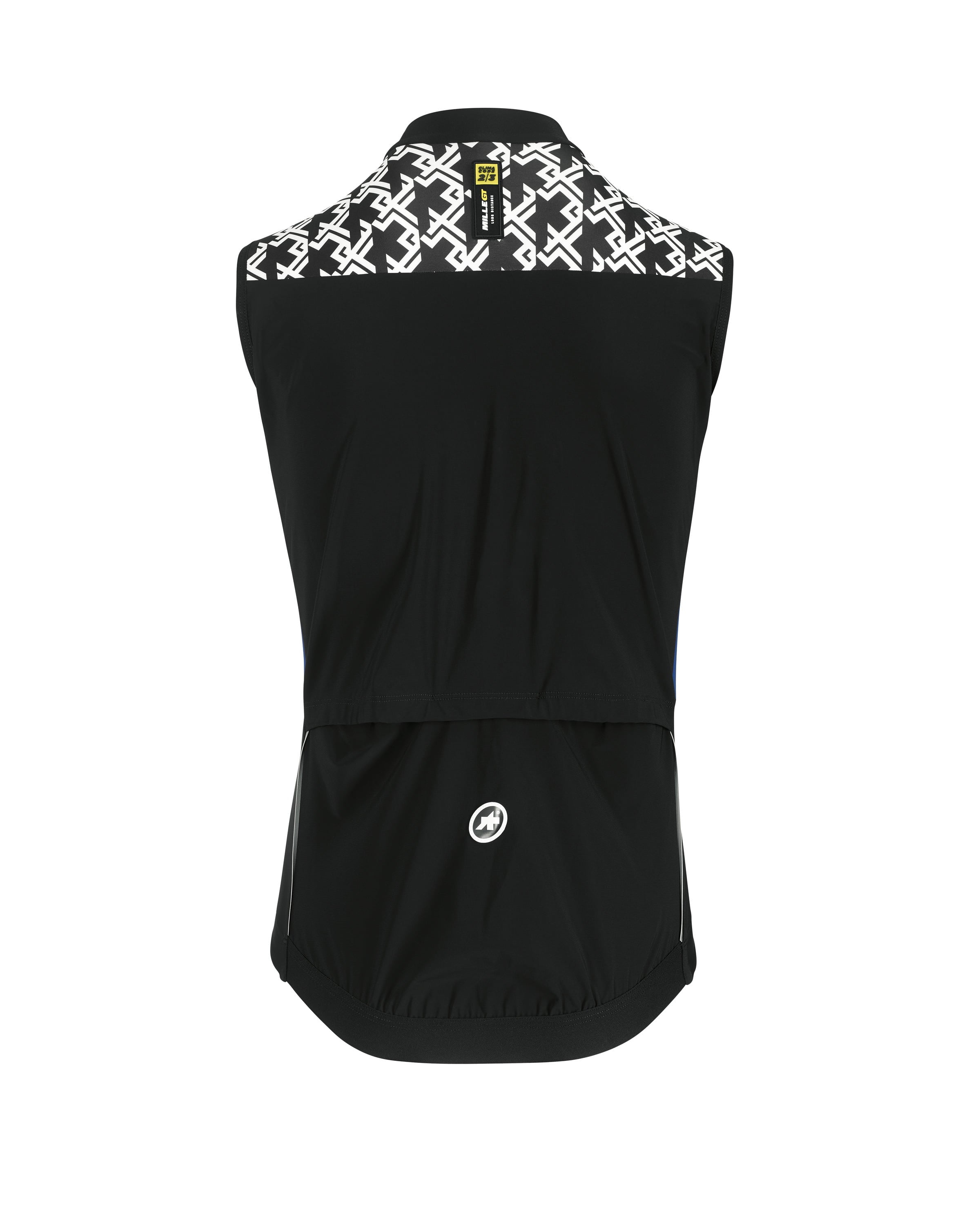 Assos mille gt spring/fall airblock windvest caleum blauw