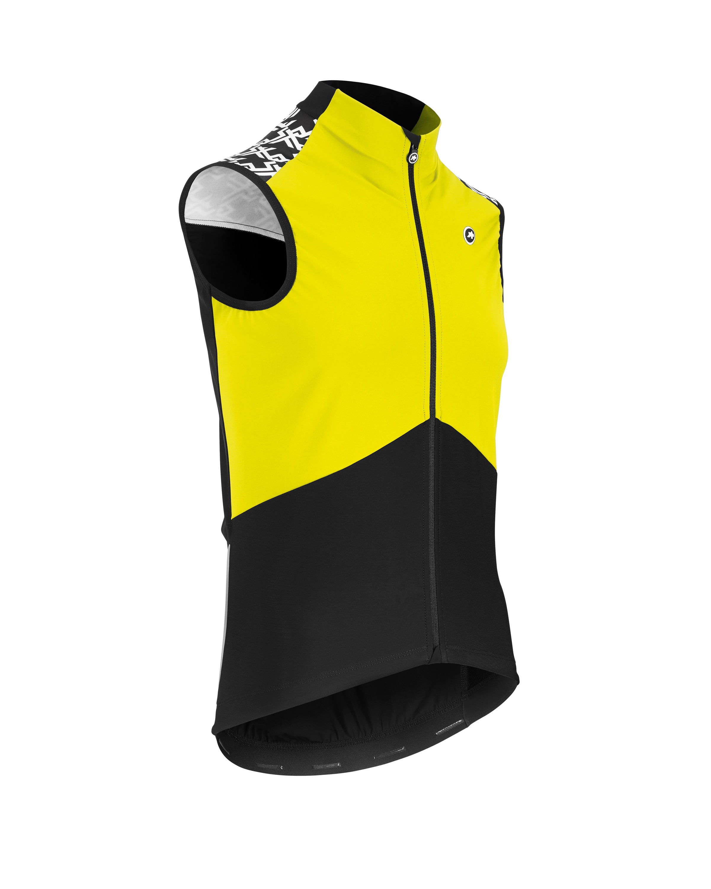 Assos mille gt spring/fall airblock windvest fluo geel